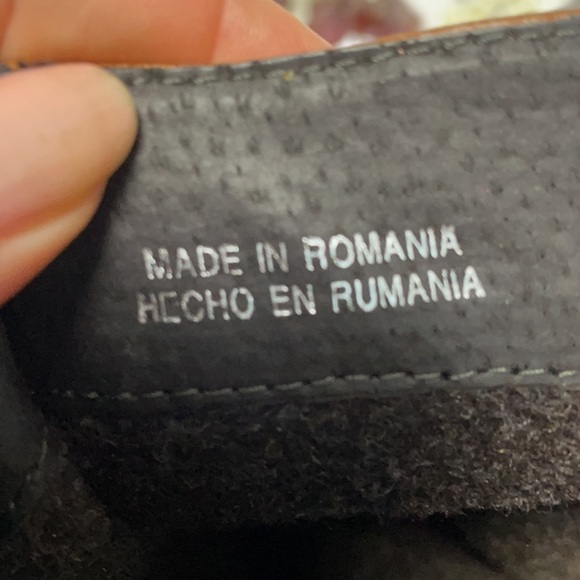 Lavorazione Artigiana Knee High Leather Tan Boots Size 38.5 - Picture 9 of 13